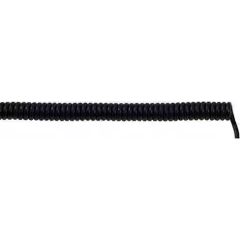 LAPP 73220255 spirālveida kabelis UNITRONIC® SPIRAL 100 mm / 400 mm 5 x 0,25 mm² Melns 1 gab. (73220255)