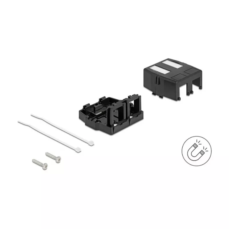 Iespiežams rāmis DeLOCK 85842 Plastmasa Melna 545x573x324mm