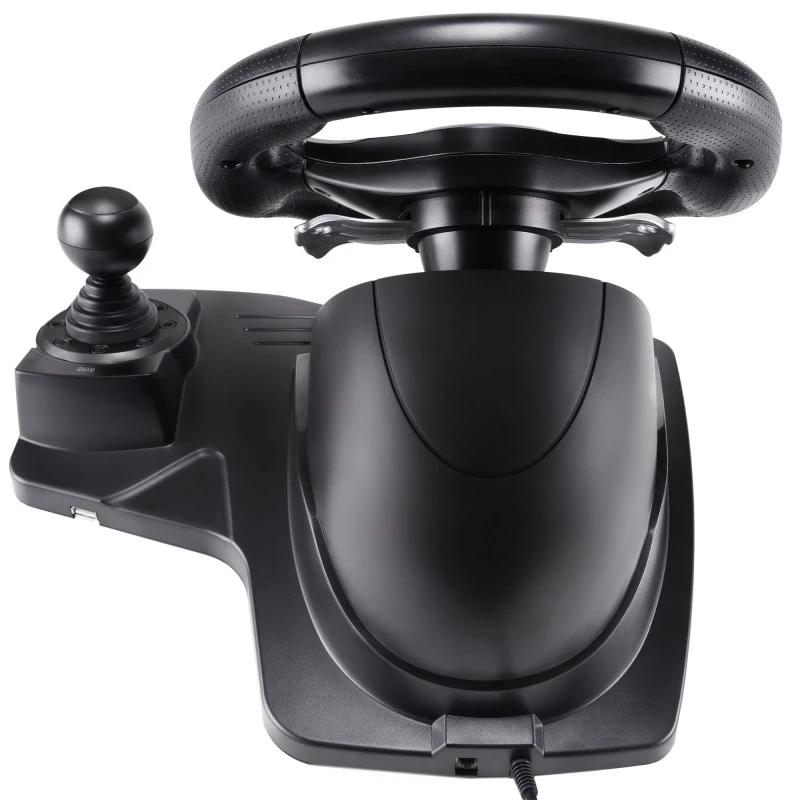 Subsonic SA5596-NG spēļu kontrolieris melns USB stūre pedāļi 270°