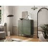 Cama 4D kumode TRESSE 100x40x110 matēts zaļš