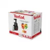 Lēna tipa sulu spiede Tefal Juiceo ZC150 — 150 W, 4,5 cm padeves caurule, 0,8 L sulas un mīkstuma trauki, 80 apgr./min, Melna/Sarkana