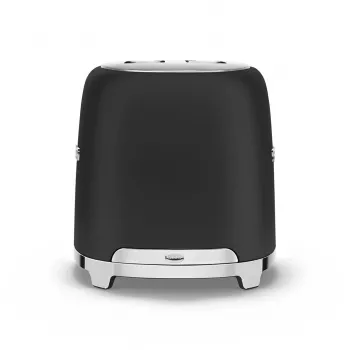 Toaster Smeg 50's Style TSF01BLMEU 2 šķēles melns nerūsējošais tērauds