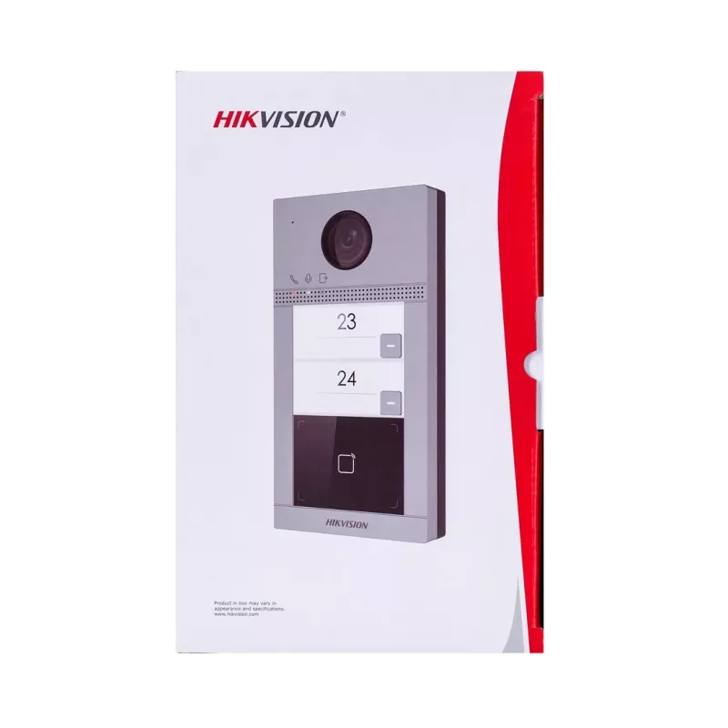 Video domofonu sistēma Hikvision DS-KV8213-WME1(C) 2 MP Pelēks IP65