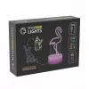 Galda/DEKORATĪVA LED lampa MANTA SNL119RGB RGB 3D dzīvnieka formas gaisma interjera dekorēšanai