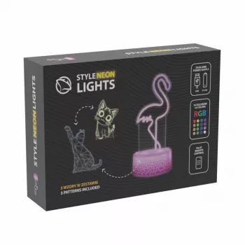 Galda/DEKORATĪVA LED lampa MANTA SNL119RGB RGB 3D dzīvnieka formas gaisma interjera dekorēšanai