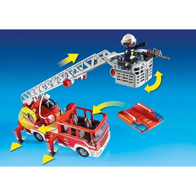 Ugunsdzēsēju kāpņu mašīna Playmobil 9463