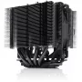 CPU dzesētājs Noctua NH-D9L CHROMAX.Melns — 92 mm ventilators, 400–2000 RPM, 22,6 dB, izmēri 95×95×110 mm, svars 531 g