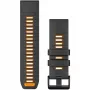 Garmin QuickFit pulksteņa siksniņa 26 mm silikona grafīta/dzirkstoši oranža (010-13393-05)
