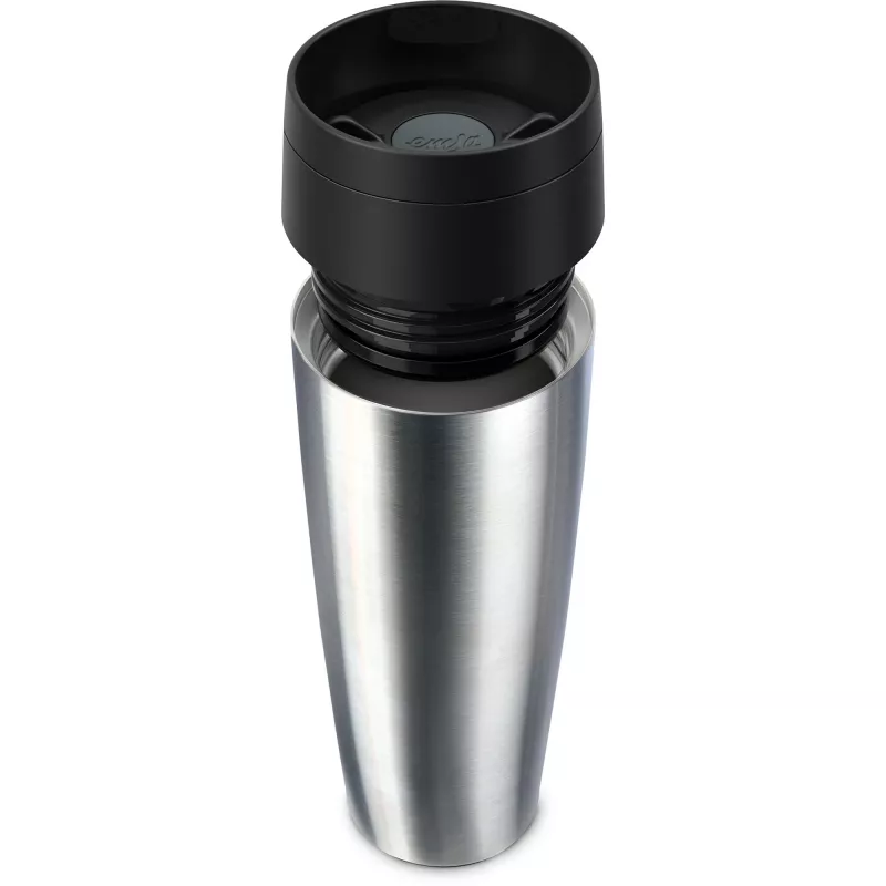 Ceļojumu krūze EMSA Classic Grande, nerūsējošais tērauds, 0,5 l, pretizliešanas termokrūze