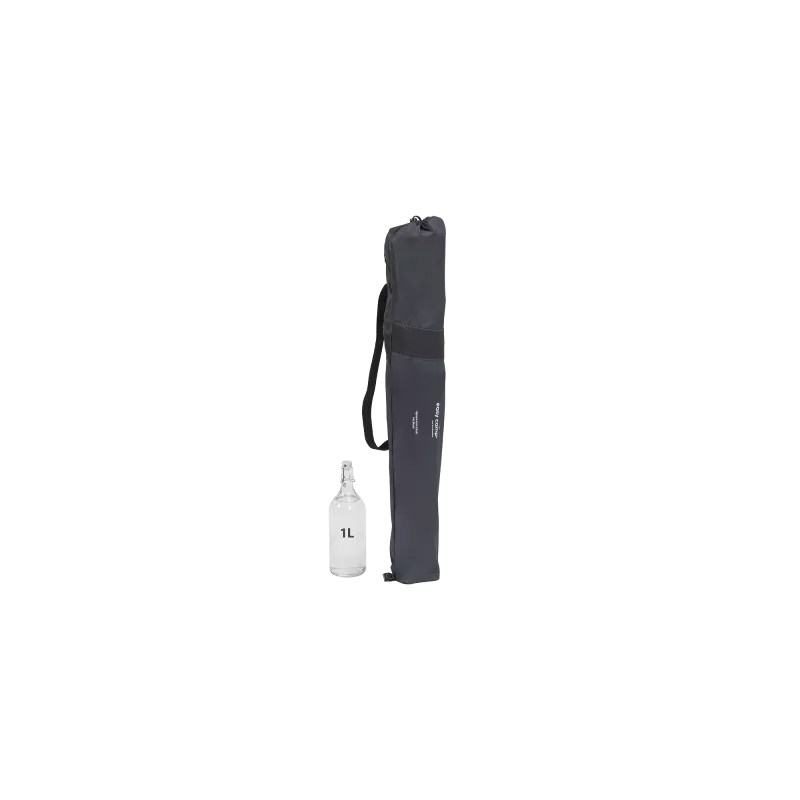 Spruce atpūtas krēsls, tintes melns 480087, kempinga krēsls melns, modelis 2025