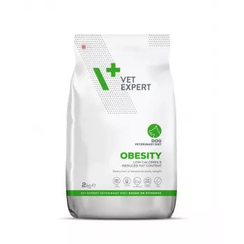 VETEXPERT Veterinary Diet Obesity Dog sausā suņu barība, 2 kg