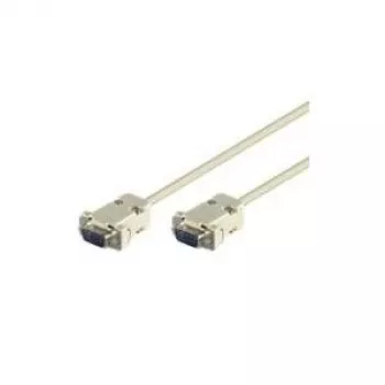 Wentronic Goobay savienojuma kabelis D-SUB, pelēks, 2 m - D-SUB/RS-232 spraudnis (9 kontaktu) > D-SUB/RS-232 spraudnis (9 kontaktu) (50549)