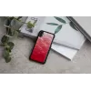 Viedtālruņa maciņš iKins iPhone XS / XS S — rozā ezera un melns, aizsargapvalks