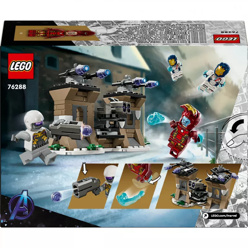 LEGO konstruktors 76288 Marvel Super Heroes Iron Man Dzelzs leģions HYDRA kareivis, minifigūra, būvējams modelis