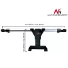 Maclean Brackets MC-657 Universāls galvas balsta planšetdatora turētājs automašīnai, 7 - 10,1 collas, regulējama 360° rotācija