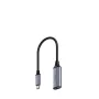 USB-C uz HDMI adapteris Cudy UH401 — 4K 60Hz, HDMI 2.0, viens displejs, alumīnija korpuss