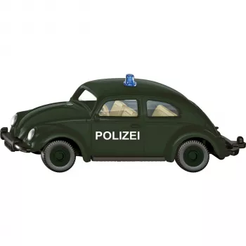 Usorteret Siku VW Beetle Police, lieta metāla kolekcionējama rotaļlietu automašīna