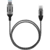 Goobay Ethernet-Cable USB-A 3.0 to RJ45 plāns 5 m - connects router, modem or (74397)