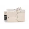 Keystone Module Digitus CAT 8.1 RJ-45 Shielded plakans balta