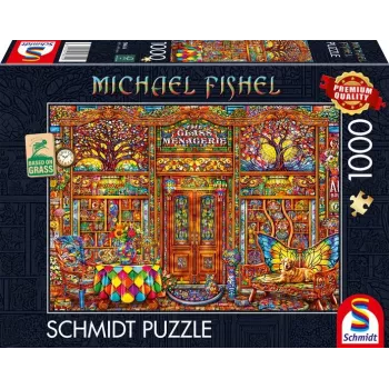 Michael Fishel: Glas-Menagerie, puzle 1000 gab.