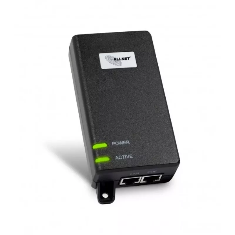 PoE inžektors ALLNET ALL-PI102-BT60-5G 60W, plastmasas korpuss, viena porta PoE++