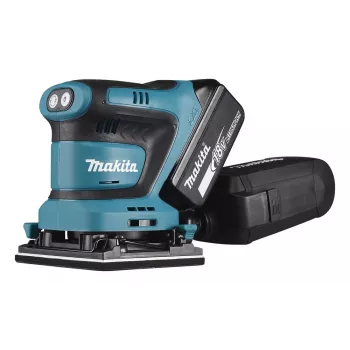 Makita DBO480Z portatīvais slīpmašīnas Random orbitālais slīpētājs 14000 OPM Melns, Zils 210 W