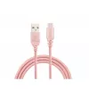 USB kabelis Tellur TLL155281 USB 2.0 1 m USB A USB C Rožu zelts