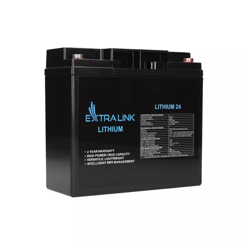 Extralink uzlādējamā baterija LiFePO4 24000 mAh 12.8 V