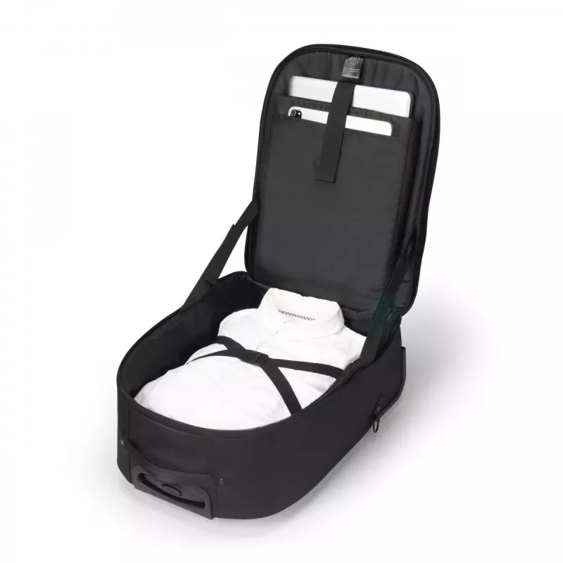DICOTA Eco CORE mugursoma ar riteņiem 14–16 collas, melna