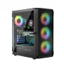 Datora korpuss Logic Concept Portos ARGB ATX melns
