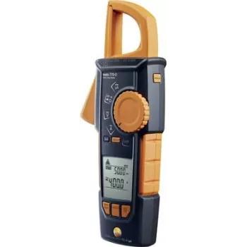 Testo strāvas mērīšanas knaibles, 600 AAC, 600 ADC, patiesā efektīvā vērtība maiņstrāvai (TESTO 770-2)