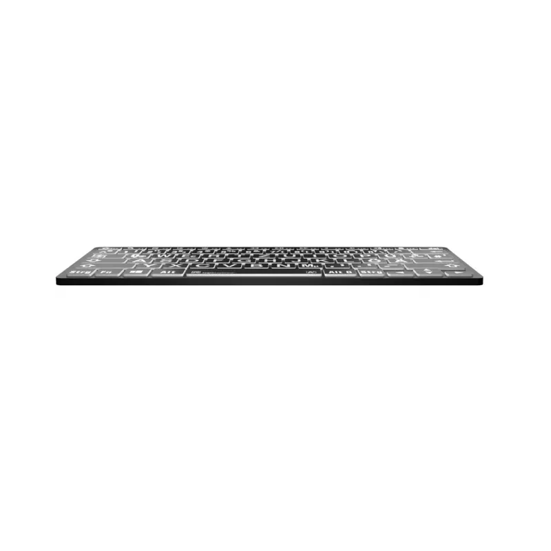 Logickeyboard Universāla Bluetooth tastatūra LKB-LPWB-BTPC-DE QWERTZ vācu, melna