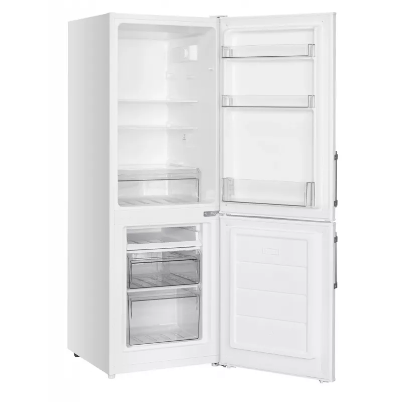 Brīvi novietojams ledusskapis SEVERIN DT 8770 — 173 L kopā, 121 L ledusskapis, 52 L saldētava, balta