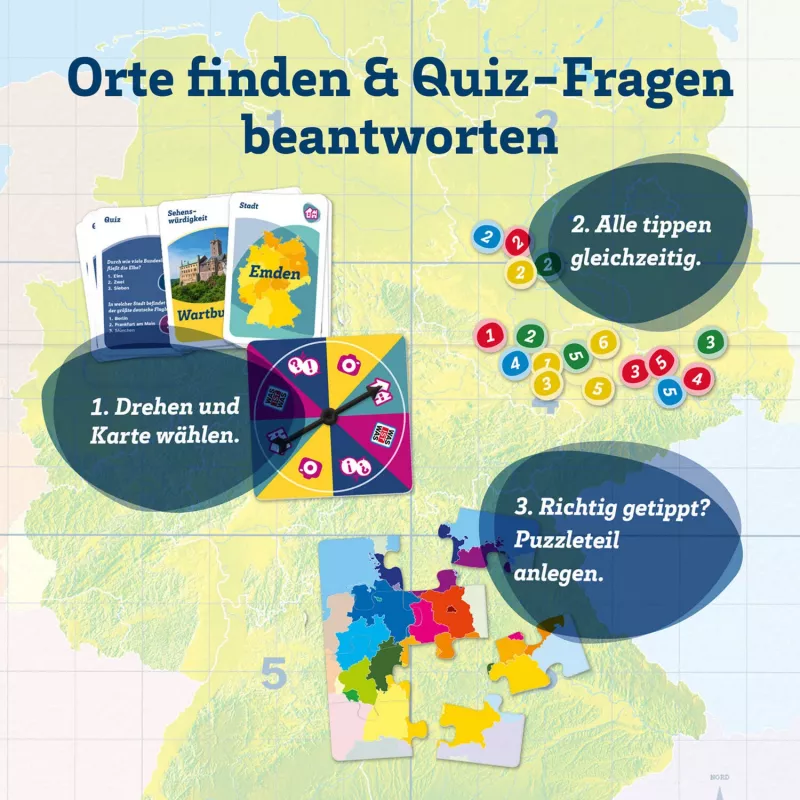WAS IST WAS - Entdecke Germany, galda spēle