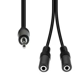ProXtend 3 kontaktu uz 2×2 kontaktu kabelis M32XM2F-002, 1 m, 18 AWG
