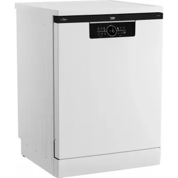 Brīvi stāvoša trauku mazgājamā mašīna Beko BDFN26531W — 15 galda klājumi, 60 cm, 46 dB, AirDry