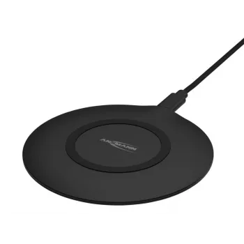 Bezvadu lādētājs Ansmann WiLine 15R viedtālrunim melns USB iekštelpām 9V