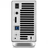 HDD korpuss OWC Mercury Elite Pro Dual balts 2× 3,5 collu SATA diskdziņiem, RAID 0/1/SPAN, USB Type‑B