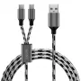 LogiLink CU0202 USB kabelis USB 2.0 1,2 m USB A USB C/Micro-USB A pelēks