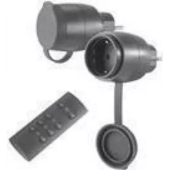 REV - Smartplug-Kit - mini - bezvadu - 433,05 - 434,79 MHz - melns (0085600503)