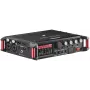 Pārnēsājams audio ierakstītājs Tascam FR-AV4 — 6 kanāli, 4 XLR combo + 2x 3,5 mm, 24/32 biti, 48/96/192 kHz, MicroSD līdz 512 GB, USB-C, PD
