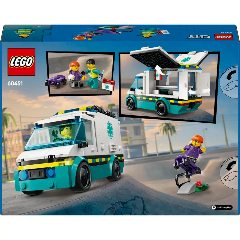 LEGO CITY 60451 Ātrā palīdzība