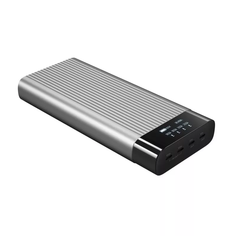 HYPER HJ245B 27000 mAh sudraba krāsas power bank