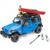 BRUDER Jeep Wrangler Rubicon Unlimited rotaļlietu modelis ar smailīti un figūriņu BR-02529