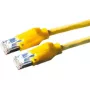 Datwyler DATWYLER - komutācijas kabelis - RJ-45 (V) - RJ-45 (V) - 3 m - SSTP kabelis - CAT 6 - bezhalogēna - dzeltens (21.05.0032)