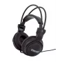 Austiņas Maxell Home Studio MAX-833, vadu apkārtauss, 32 Ω, 98 dB, 16–22000 Hz, 5 m kabelis, auss āķis/virs galvas, melns