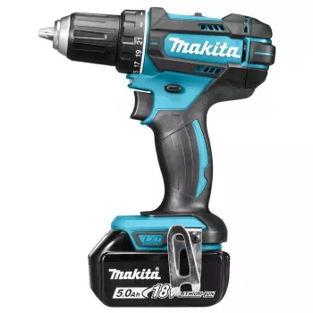 Makita bezvadu urbjskrūvgriezis, 18V, 2x 5,0 Ah Li-ion, 62/36 Nm, 1,7 kg, LED