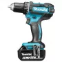 Makita bezvadu urbjskrūvgriezis, 18V, 2x 5,0 Ah Li-ion, 62/36 Nm, 1,7 kg, LED