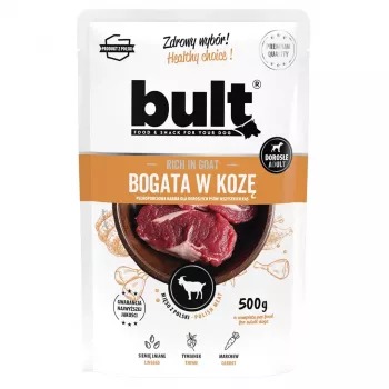 BULT bagāts ar kazu - mitrā suņu barība - 500g