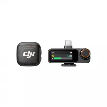 Mikrofonu sistēma DJI Camera Acc Mic 3 (1× raidītājs + 1× uztvērējs)